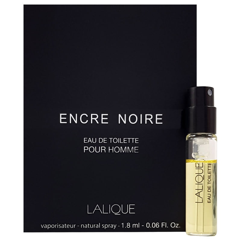 سمپل لالیک مشکی انکر نویر پور هوم مردانه 1.8 میلیلیتر - Sample Lalique Encre Noire Eau De Toilette For Men 1.8ml