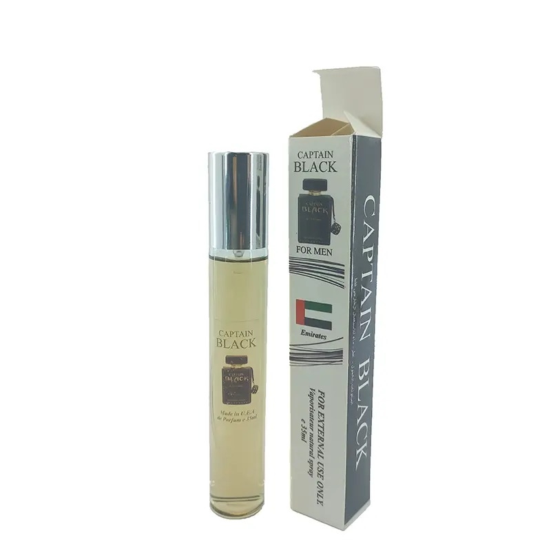 مینی ادکلن مردانه کاپیتان بلک captain black حجم 35 میلی لیتر