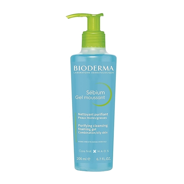 ژل شستشوی صورت سبیوم بایودرما مدل موسانت ۲۰۰ میلی لیتر -  BIODERMA Sébium Gel moussant - 200ml