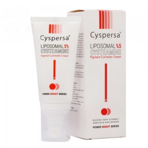 کرم ضد لک قوی سیسپرسا حاوی سیستئامین 5% - Cyspersa Power Bright Liposomal 5%