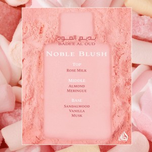 عطر بدیع العود نوبل بلاش لطافه - عطر یونیسکس 2024 - Badee Al Oud Noble Blush Lattafa