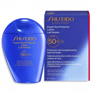 کرم ضد آفتاب بیرنگ صورت و بدن شیسیدو Shiseido Expert Sun Protector Sunscreen Lotion SPF 50+ - 150 ml