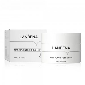 چسپ ضد جوش سر سیاه لانبنا LANBENA (60عددی) حجم ۳۰ گرم LANBENA Nose Plants Pore Strips