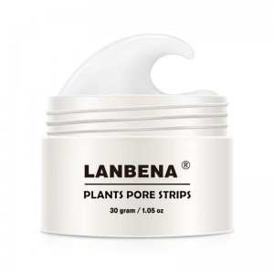 چسپ ضد جوش سر سیاه لانبنا LANBENA (60عددی) حجم ۳۰ گرم LANBENA Nose Plants Pore Strips