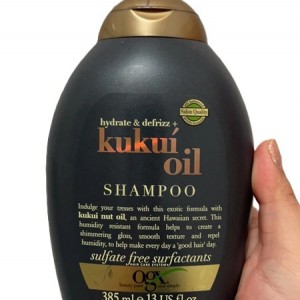 شامپو آبرسان و ضد وز روغن کوکوی او جی ایکس OGX Hydrate Defrizz Kukui Oil Shampoo