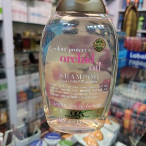 شامپو موهای رنگ شده ارکید اویل او جی ایکس Ogx Colour Protect + Orchid Oil Shampoo 385ml