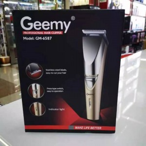 ماشین اصلاح خط زن شارژی جیمی Geemy GM-6587 Rechargeable Hair Clipper اصلی