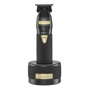 ست دو عددی ماشین اصلاح سر و صورت بابیلیس پرو بوست پلاس مشکی  BaByliss PRO Black FX Boost+ Clipper Trimmer Set - FXHOLPKCTB-B