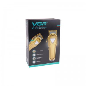 ماشین اصلاح حجم زن شارژی وی جی آر VGR V-133 اصلی