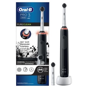 مسواک برقی اورال-بی Pro 3 برای بزرگسالان، مدل 3000 مشکی Oral-B Pro 3 Electric Toothbrushes For Adults