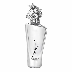 عطر ادکلن ماهر لگاسی نقره ای لطافه Lattafa Maahir Legacy