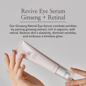 سرم دور چشم بیوتی آف جوسان با ترکیب جینسینگ و رتینال اصلی Beauty of Joseon Revive eye serum Ginseng + Retinal