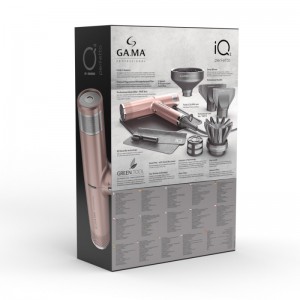 سشوار حرفه ای گاما پروفشنال اصلی GAMA Professional (Rose Gold) iQ2 Perfetto Hairdryer