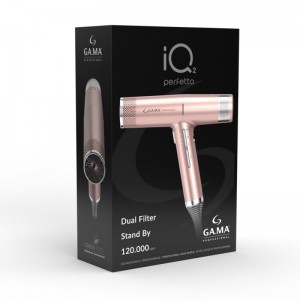 سشوار حرفه ای گاما پروفشنال اصلی GAMA Professional (Rose Gold) iQ2 Perfetto Hairdryer