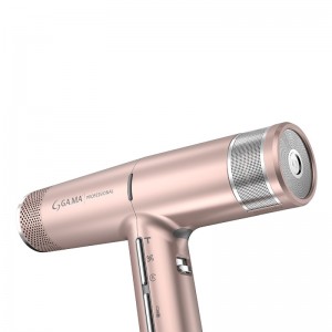 سشوار حرفه ای گاما پروفشنال اصلی GAMA Professional (Rose Gold) iQ2 Perfetto Hairdryer