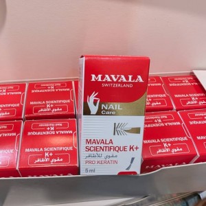 محلول تقویت‌کننده و محکم‌کننده ناخن ماوالا ساینتیفیک اصلی (Mavala Scientifique K+ Keratin Hardener Strengthener) حجم 5 میلی لیتر