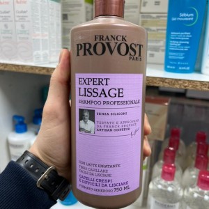 شامپو حرفه‌ای لیزاژ فرانک پرووست مخصوص موهای فر، نامنظم و زبر Franck Provost Expert Lissage Professional Shampoo 750ml