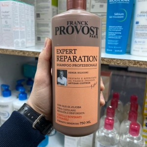 شامپو فرانک پرووست مدل اکسپرت رپریشن مخصوص موهای آسیب‌دیده و خشک Expert Reparation Repair shampoo Franck Provost