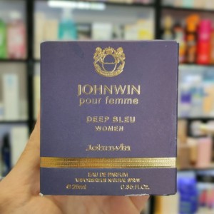 عطر مینیاتوری ورساچه دیلان بلو زنانه جانوین - Johnwin Deep Blue Woman