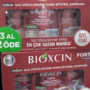پک اقتصادی سه عددی شامپو ضد ریزش بیوکسین Bioxin Forte 300 ml x 3 shampoo for all hair types