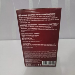 پک اقتصادی سه عددی شامپو ضد ریزش بیوکسین Bioxin Forte 300 ml x 3 shampoo for all hair types