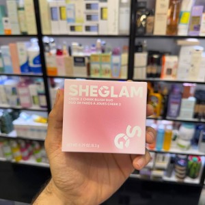 رژگونه پودری کرمی دوتایی شیگلم (Sheglam)
