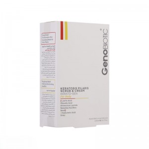 اسکراب و کرم کنترل کننده پوست مرغی ژنوبایوتیک – Geno BIOTIC حجم 50 میلی لیتر