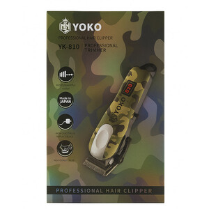 ماشین اصلاح موی سر و صورت شارژی یوکو مدل YK-810