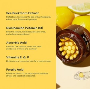 ماسک صورت مدی کیوب مدل Deep Vita C مناسب برای انواع پوست حجم 55 میلی لیتر