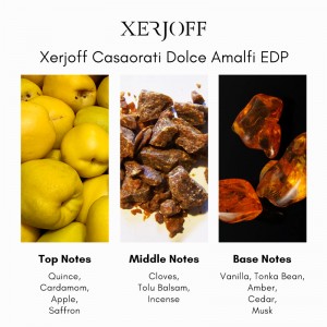 ادو پرفیوم کازاموراتی دولچه امالفی زرجوف  XERJOFF - Dolce Amalfi