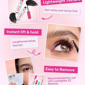 ریمل حجم دهنده و جدا کننده صورتی شیگلم SHEGLAM
