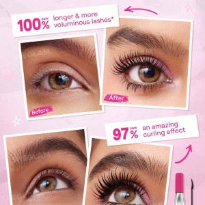 ریمل حجم دهنده و جدا کننده صورتی شیگلم SHEGLAM
