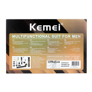 ماشین اصلاح موی صورت و بدن شارژی کیمی مدل KM-1537