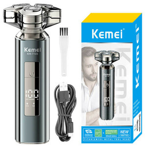 ماشین اصلاح موی صورت و بدن شارژی کیمی مدل km-t103