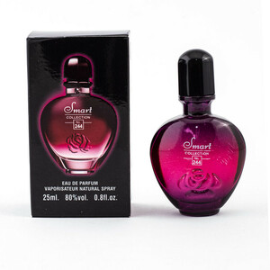 عطر جیبی زنانه اسمارت کالکشن مدل پاکورابان بلک ایکس اس حجم 25 میلی لیتر