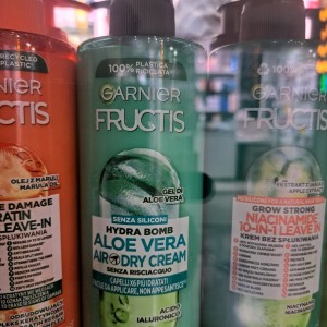 کرم مو آبرسان مو گارنیر آلوئه ورا Garnier Fructis Aloe Vera Air Dry Hair Cream 400ml