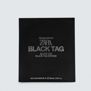 ست دوقلو عطر زارا بلک تگ BLACK TAG EDP + BLACK TAG INTENSE EDP 2 X 100 ML