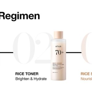 سرم مرطوب‌کننده و محافظت‌کننده بر پایه برنج و سرامید آنوا ۷