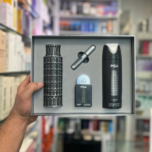 ست هدیه عطر سه‌تکه پیزا  از برند لطافه Pisa 3-Piece Perfume Gift Set by Lattafa Pride