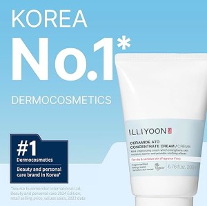 کرم کنسانتره سرامید آتو ایلیون - ILLIYOON Ceramide Ato Concentrate Cream مناسب انواع پوست حجم 200 میلی لیتر