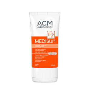 کرم ضدآفتاب رنگی ACM Medisun SPF50+ (۴۰ میلی‌لیتر) ACM Medisun Tinted Cream SPF50+ (Light Tint) 40ml