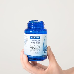 آمپول کلاژن و هیالورونیک اسید آل این وان فارم استی  - FarmStay Collagen & Hyaluronic Acid All in One Ampoule