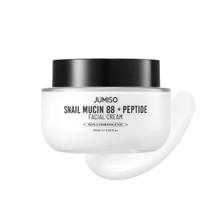 کرم آبرسان صورت حلزون و پپتاید جومیسو - Jumiso Snail Mucin 88 + Peptide Facial Cream