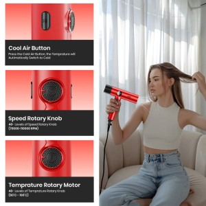 سشوار حرفه‌ای وی جی ار مدل v-401