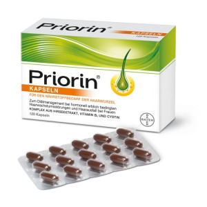 کپسول پریورین برای درمان ریزش مو - Bayer Priorin Kapseln