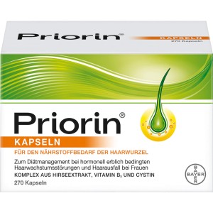 کپسول پریورین برای درمان ریزش مو - Bayer Priorin Kapseln
