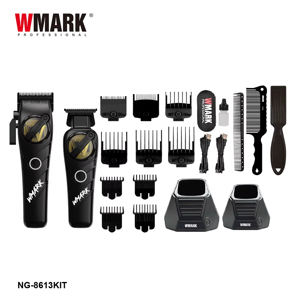 ماشین اصلاح و تریمر حرفه‌ای WMARK NG-8613KIT