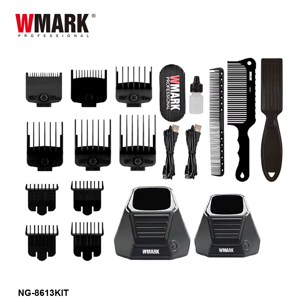 ماشین اصلاح و تریمر حرفه‌ای WMARK NG-8613KIT
