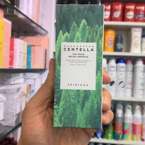 آمپول سنتلا ماداگاسکار تسکین دهنده چای تریکا اسکین 1004 - SKIN1004 MADAGASCAR CENTELLA TEA-TRICA RELIEF AMPOULE Sérum