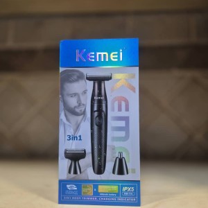 ماشین اصلاح موی بدن و صورت کیمی مدل KM-114 اصلی